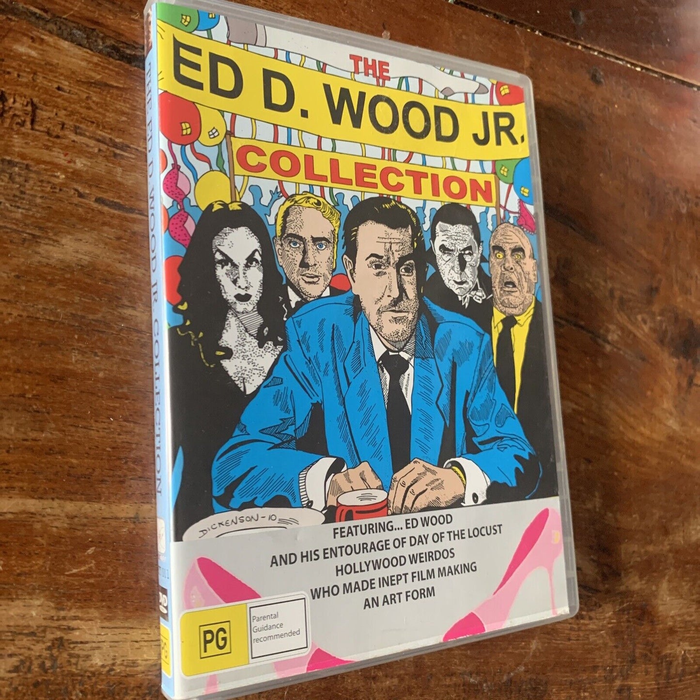 DVD Set The ED WOOD Jr  Collection 5 Film Collection Inc Plan 9 Jailbait + 2010