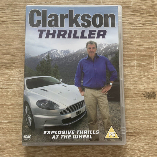 DVD CLARKSON THRILLER 2007 Explosive Thrills at The Wheels Jeremy Fast Cars