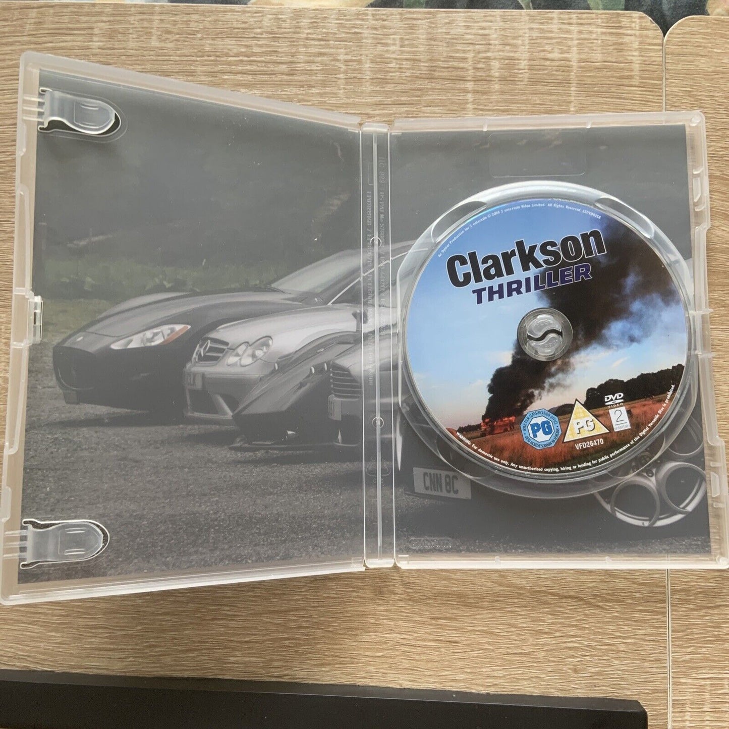 DVD CLARKSON THRILLER 2007 Explosive Thrills at The Wheels Jeremy Fast Cars