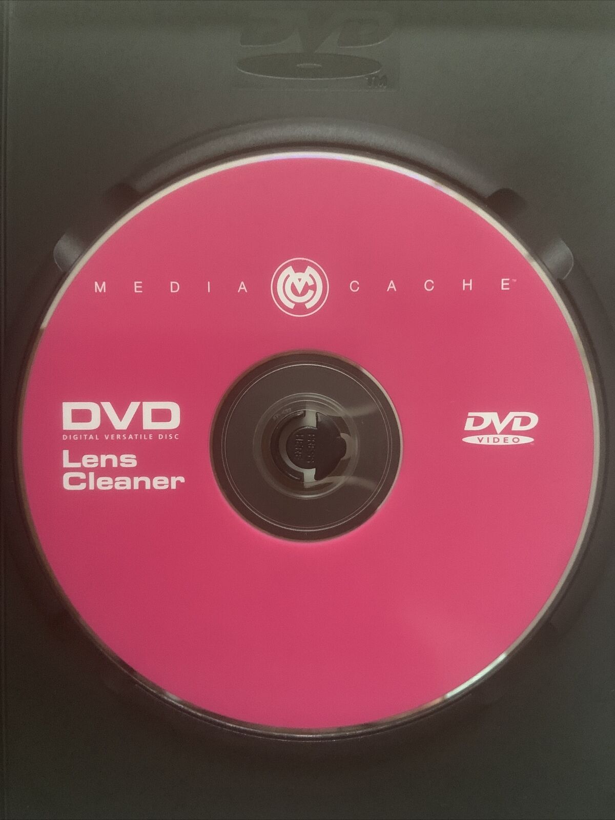 DVD Media Cache Lens Cleaner Disc MCLC 7 Original Case TV Game Consoles