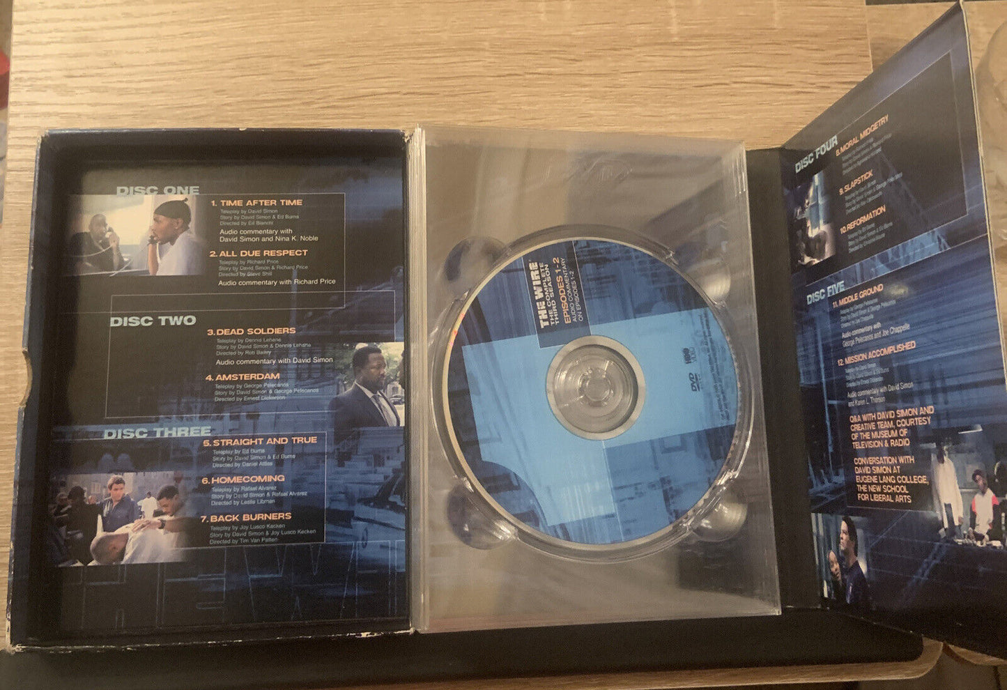 DVD 5 Disc THE WIRE 2002 TV Series USA Complete Third Season Box Set David Simon