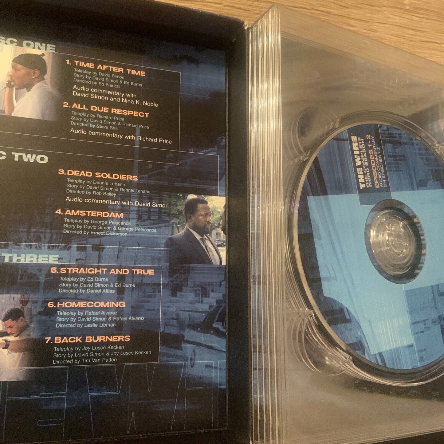 DVD 5 Disc THE WIRE 2002 TV Series USA Complete Third Season Box Set David Simon