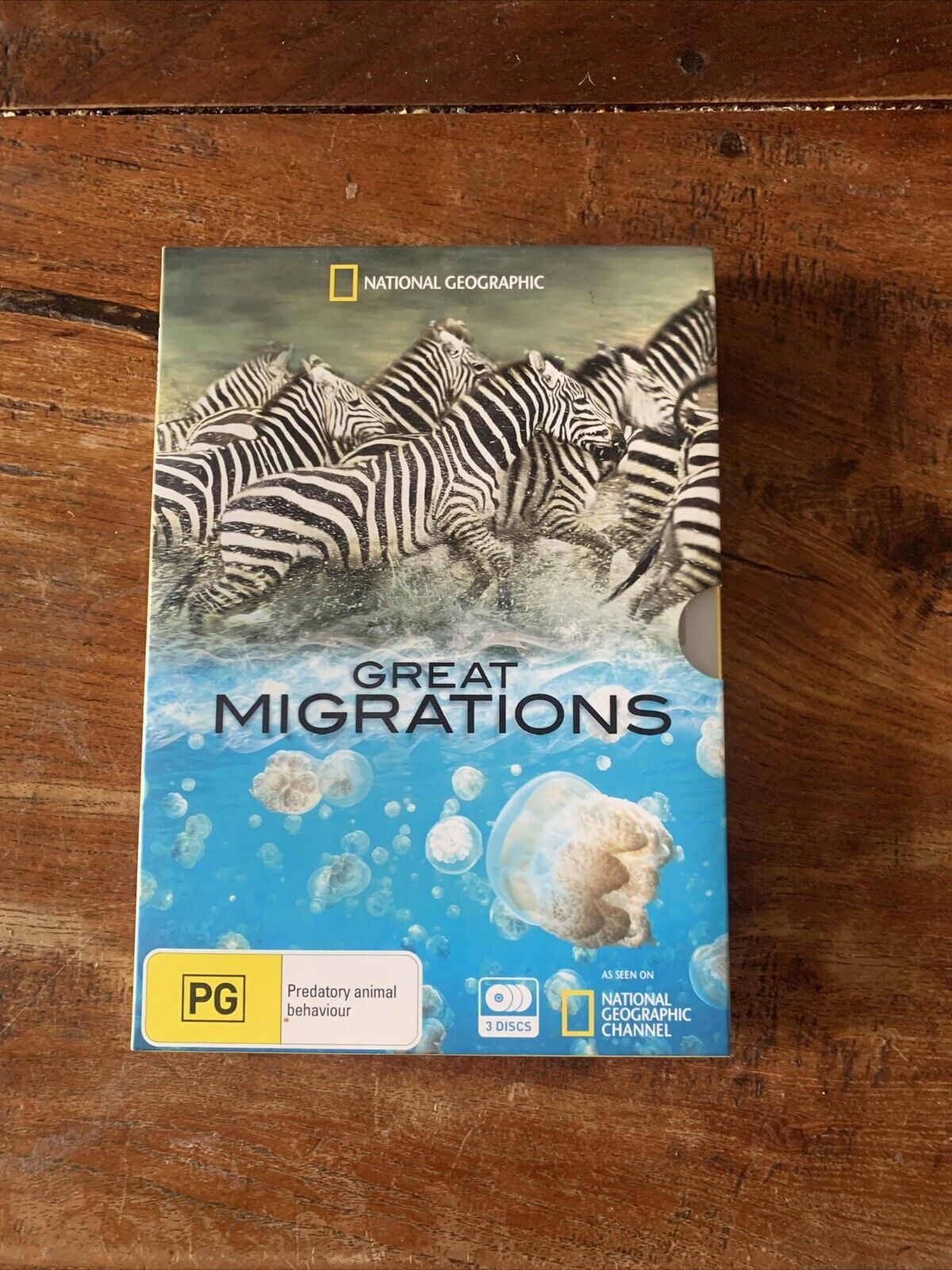 DVD 3 Disc GREAT MIGRATIONS National Geographic Set Slipcase
