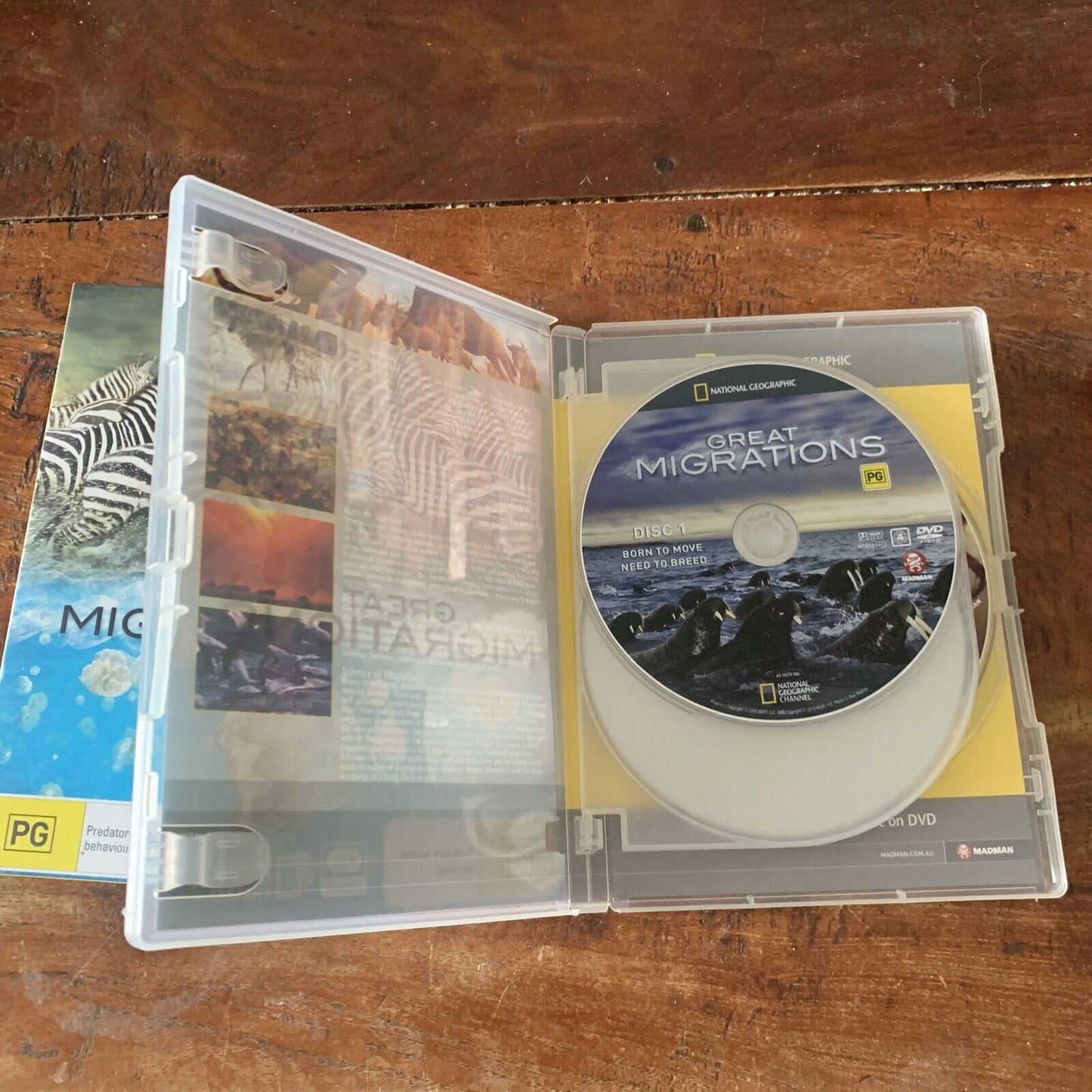 DVD 3 Disc GREAT MIGRATIONS National Geographic Set Slipcase