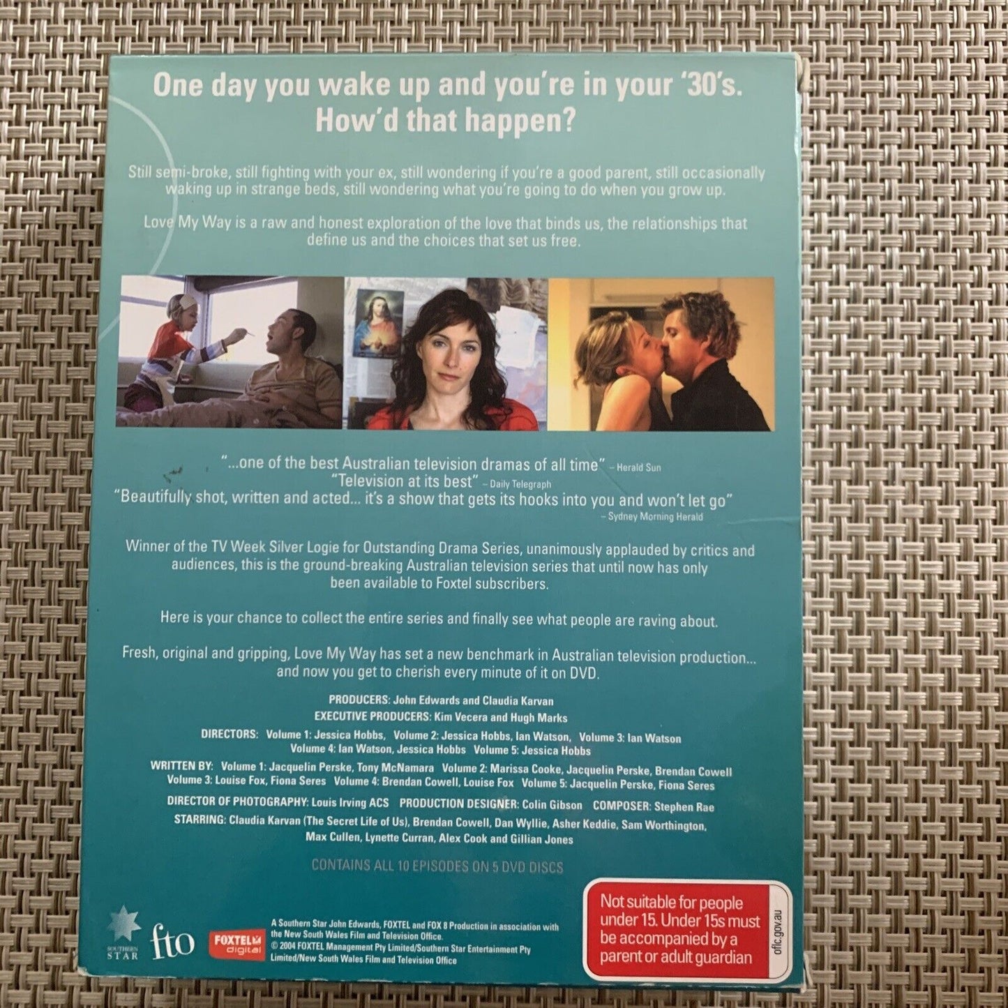 DVD LOVE MY WAY The Complete First Series 1st Season Claudia Karvan Asher Keddie