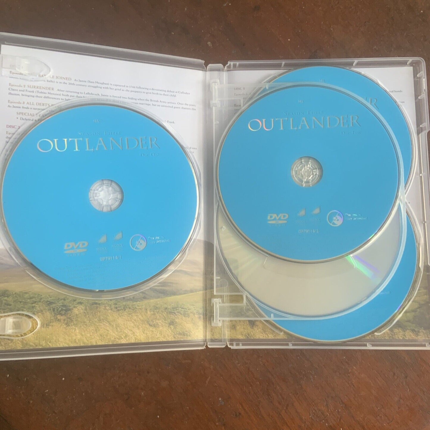 DVD 5 Disc OUTLANDER Season 3 Complete Third Season R 2 4 5 TV Series