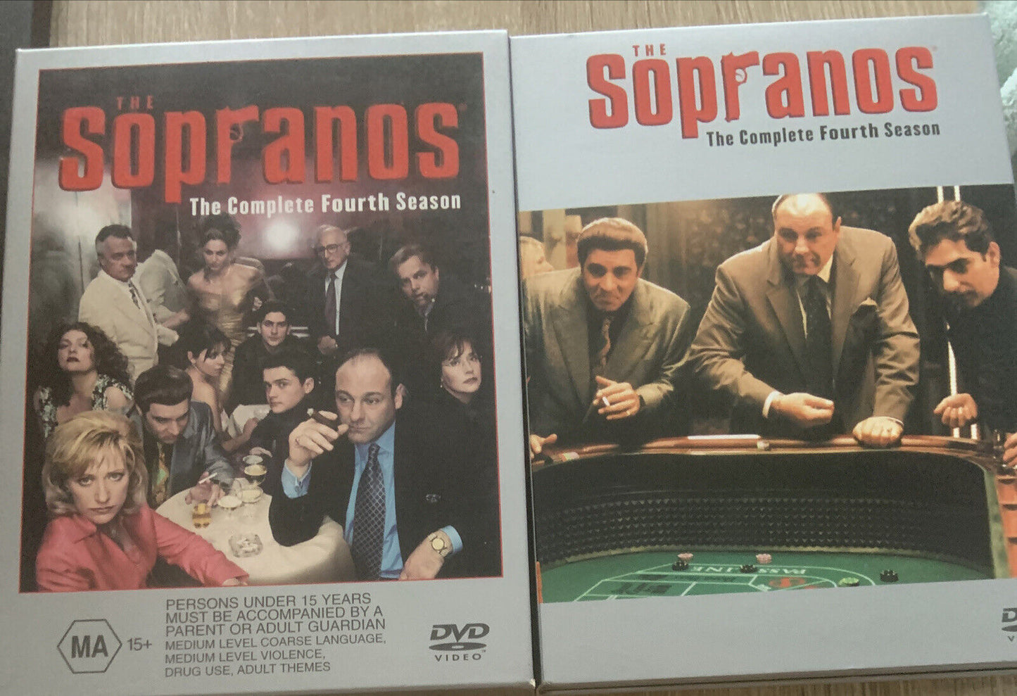 DVD THE SOPRANOS The Complete Fourth Season 4 Australia R4 Opened Box NEW