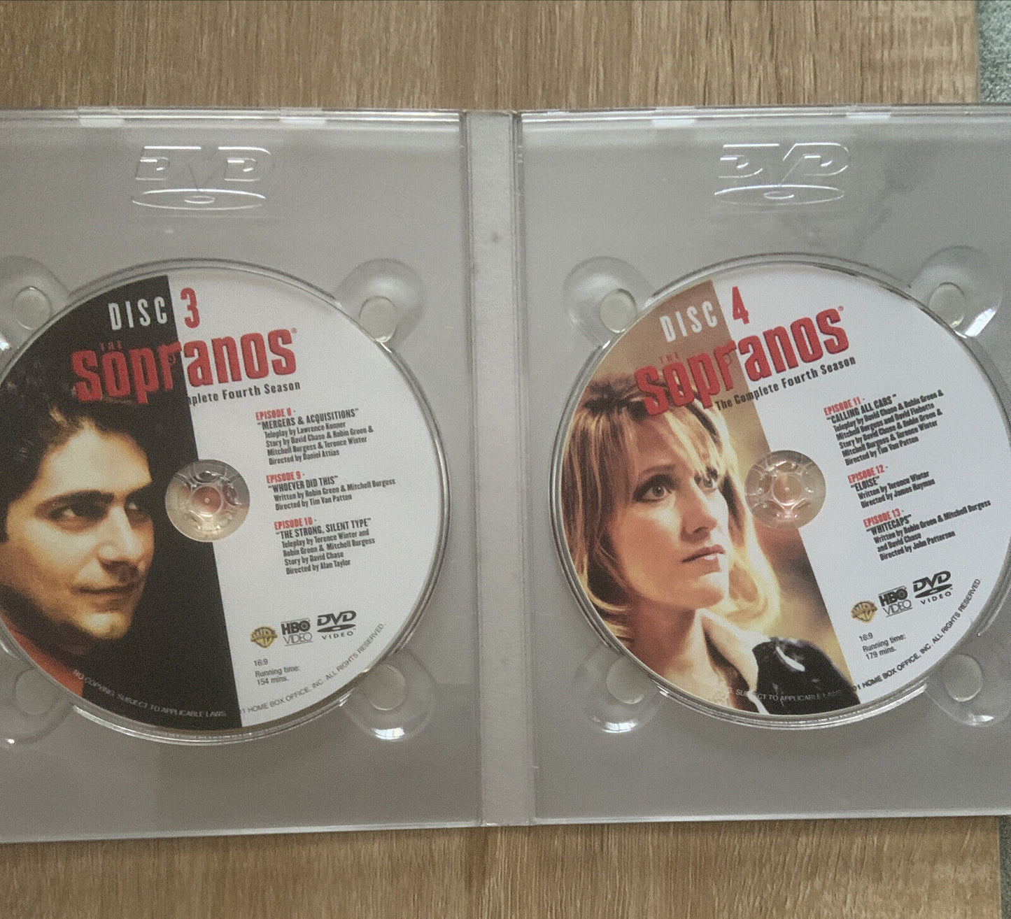 DVD THE SOPRANOS The Complete Fourth Season 4 Australia R4 Opened Box NEW