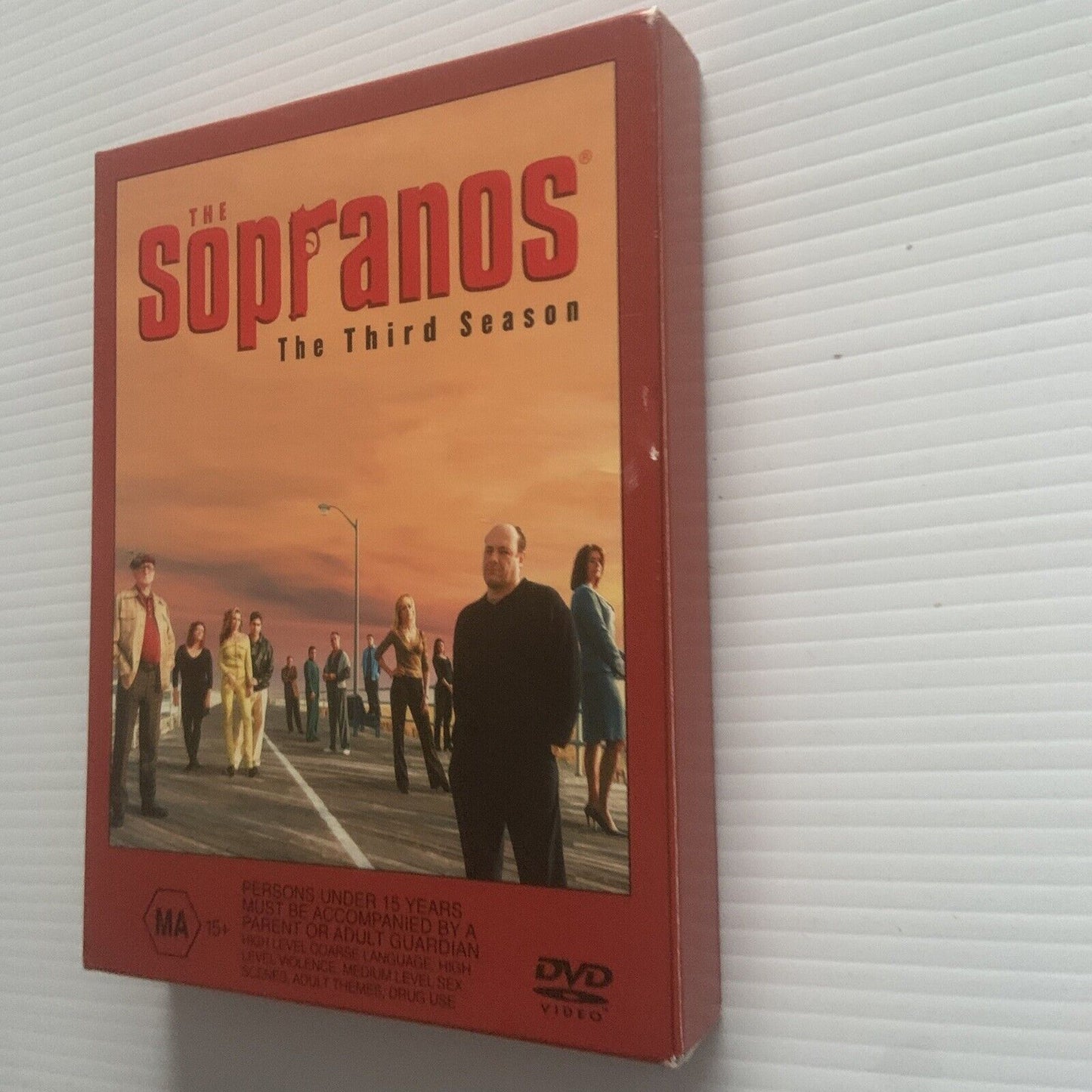 DVD THE SOPRANOS The Third Season 2001 4-Disc Set CRIME MAFIA TV Series RED NEW