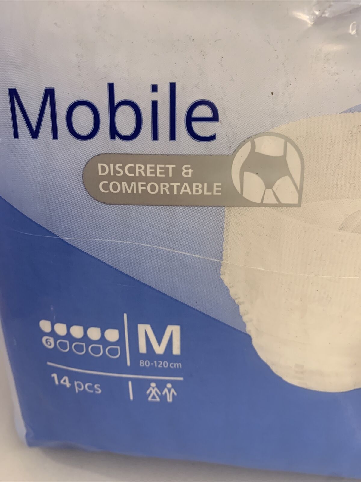 MOLICARE Pull ups Size M Premium 6 Drop Hartmann Incontinence 1 Pack of 14 NEW