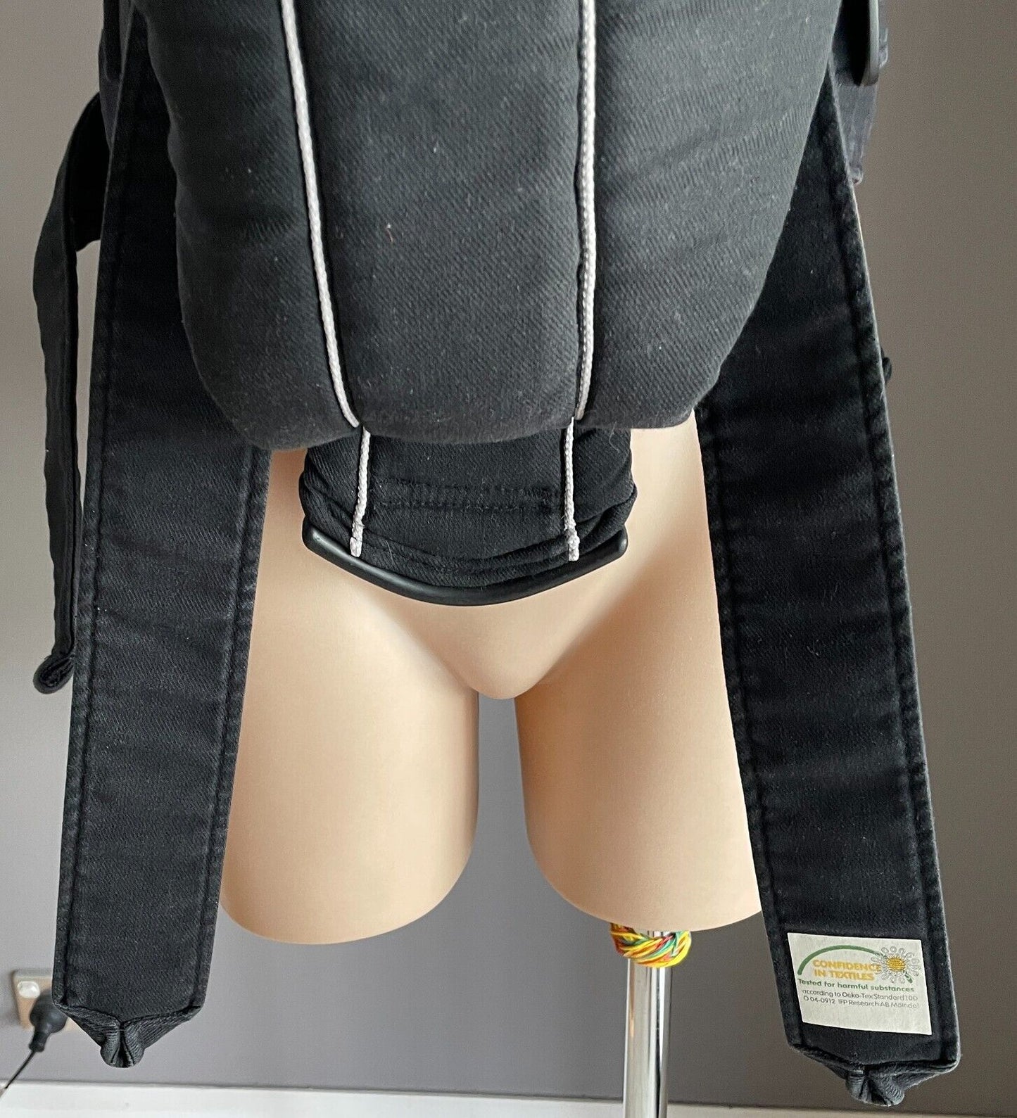 BABY BJORN Baby Carrier Black Grey Trim Maximum Length 74cm Maximum Weight 12kgs