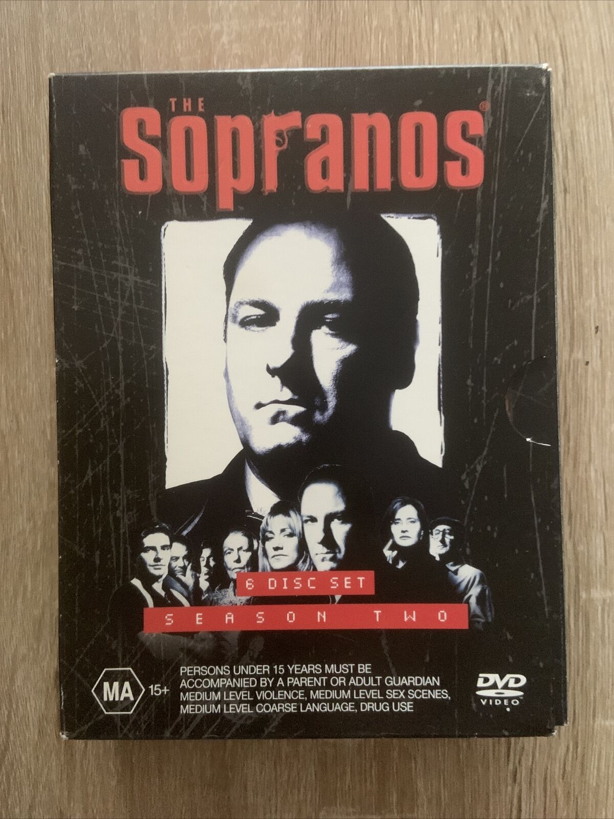 DVD THE SOPRANOS The 2ND Season 2002 4 Disc Set CRIME MAFIA TV Series Open NEW