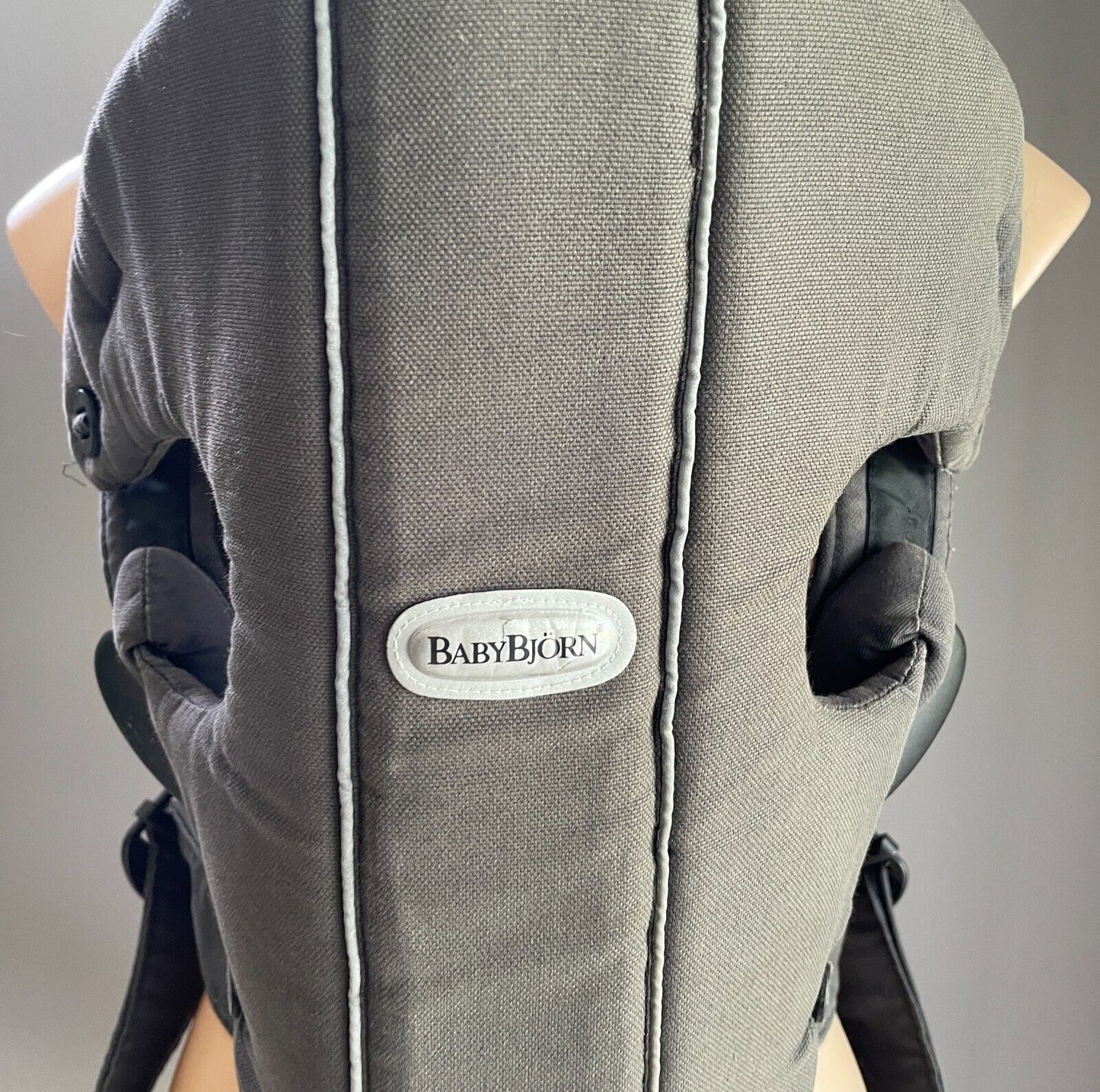BABY BJORN Baby Carrier Black Grey Trim Maximum Length 90cm