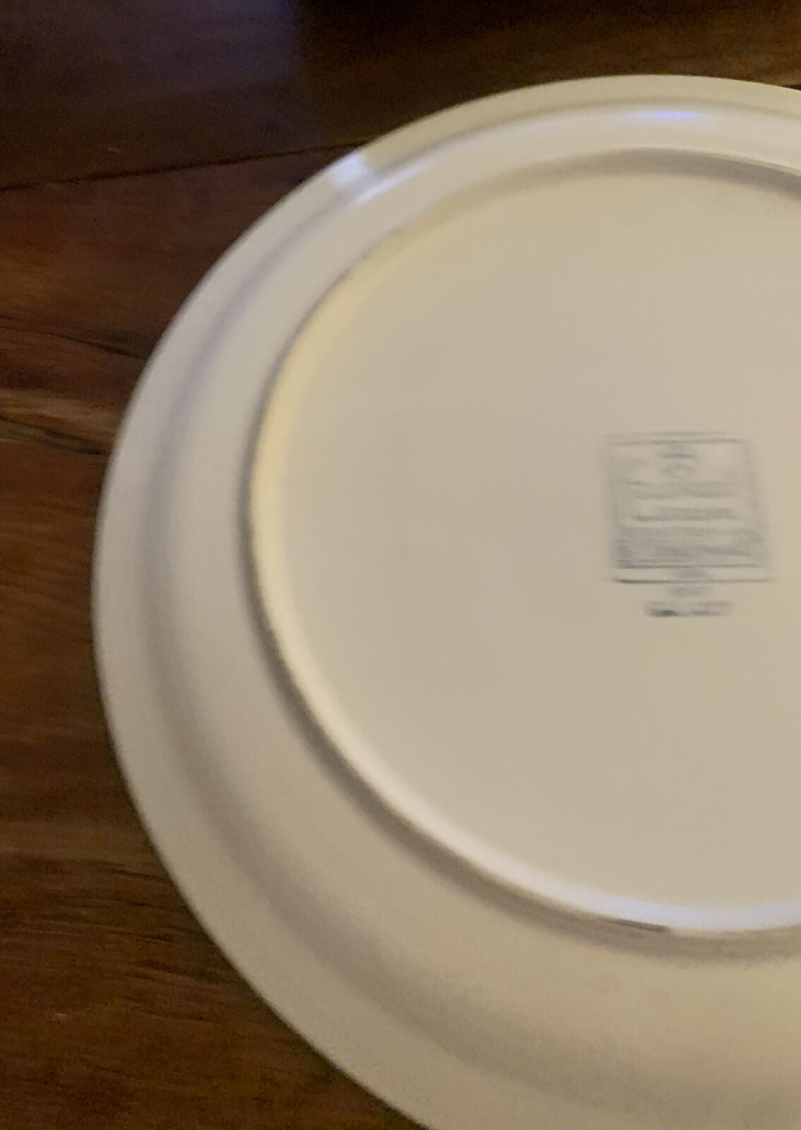 Casual CERAM Galaxy Stoneware Plate 273mm Japan Green Rust Orange Vintage MCM