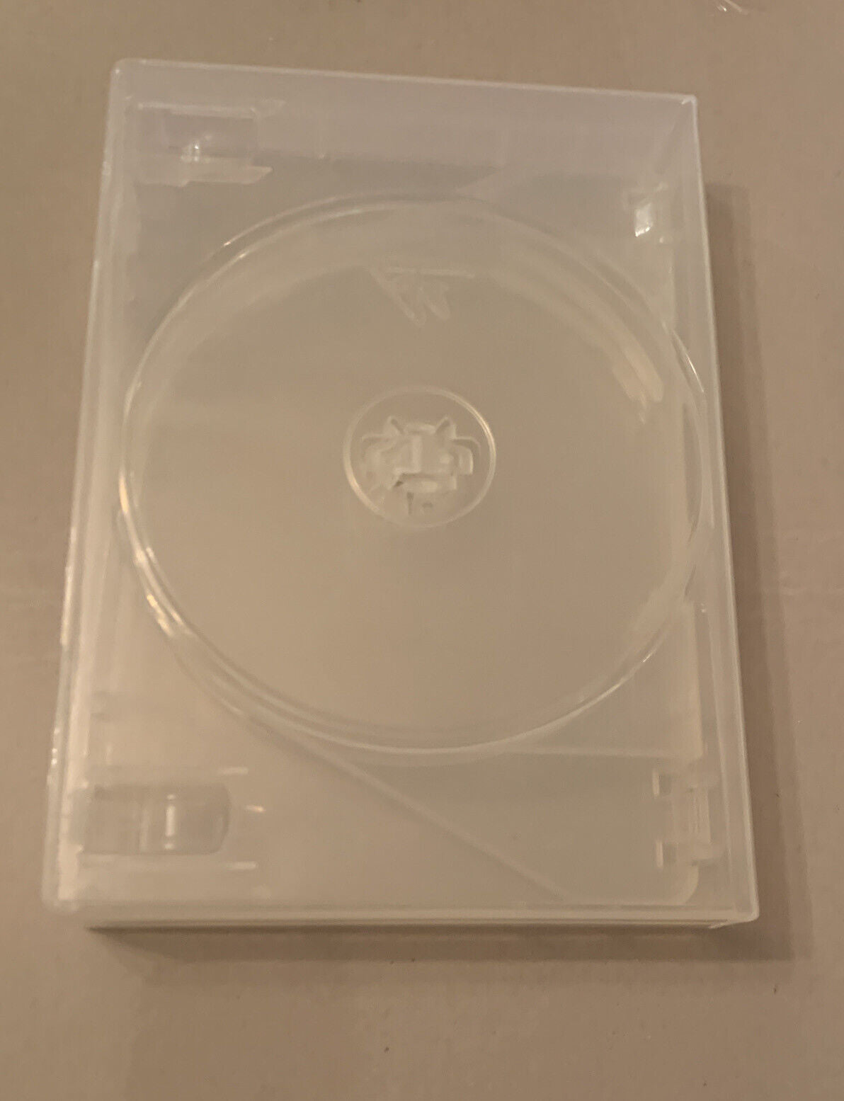 DVD CD Cover Case x1 HOLDS 6 Discs Clear 25mm Replacement Title Sleeve Fat Case