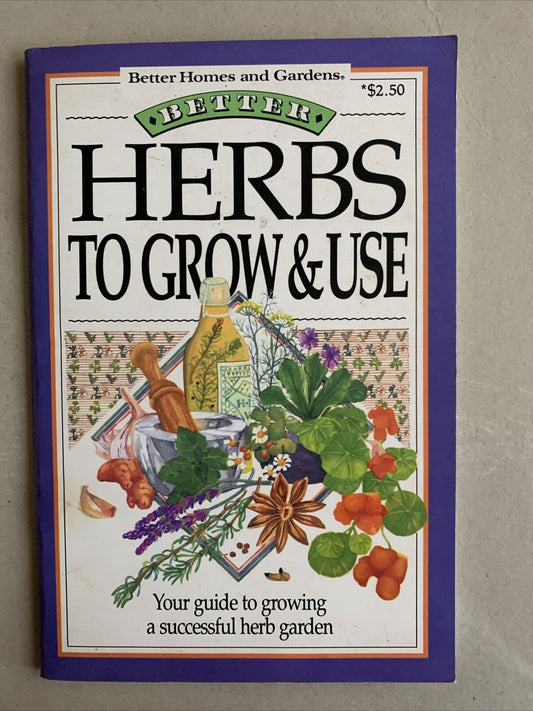 PB Better Herbs To Grow & Use Booklet Better Homes And Gardens 1992