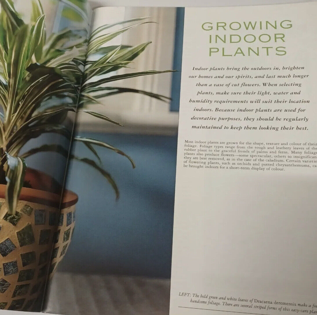 A GROWERS GUIDE TO INDOOR PLANTS Better Homes and Gardens Margaret Hanks