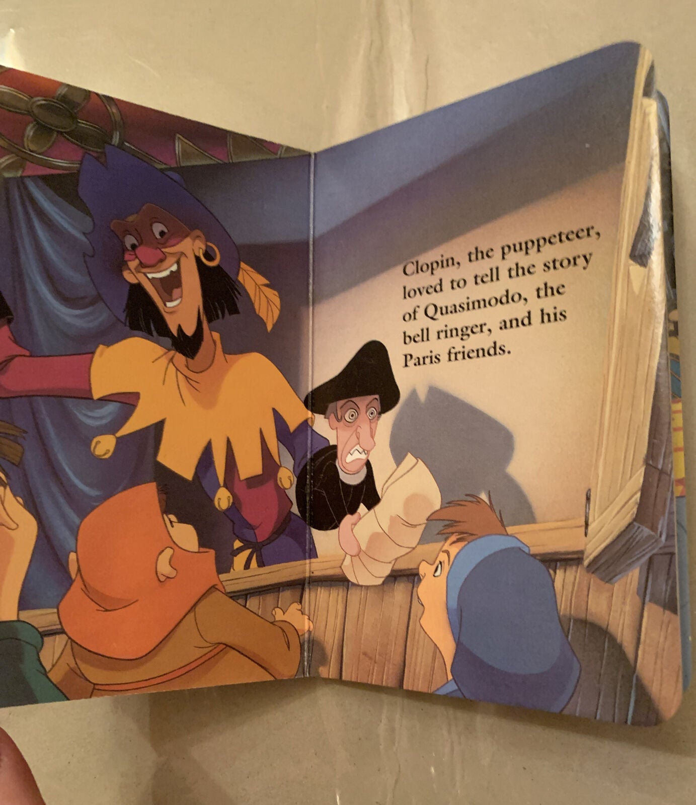 The Hunchback Of Notre Dame Paris Pals Disney Mini Board Book 1996 Illustrated