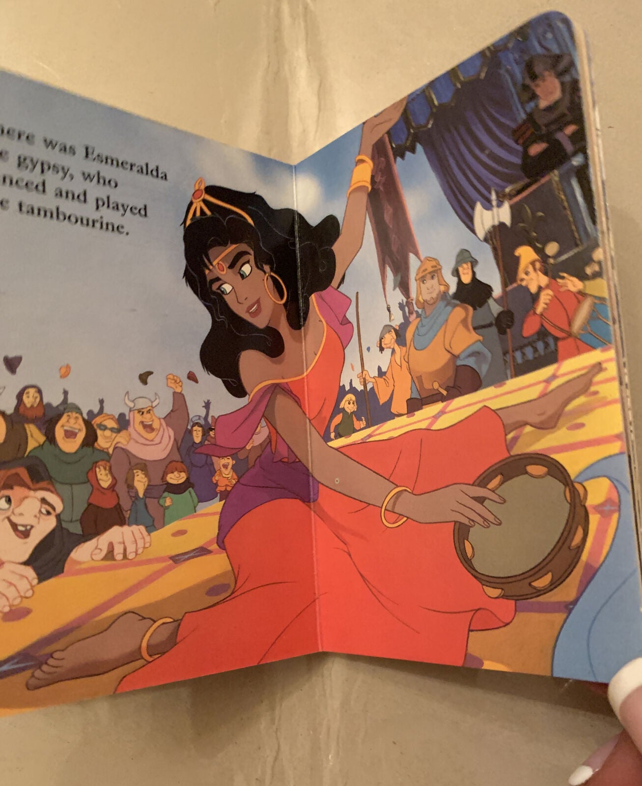 The Hunchback Of Notre Dame Paris Pals Disney Mini Board Book 1996 Illustrated