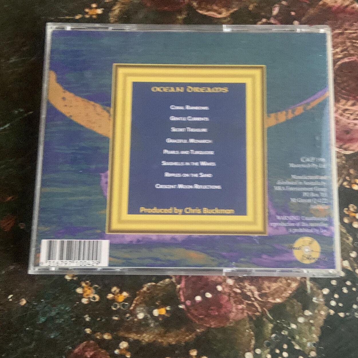CD OCEAN DREAMS Chris Buckman Harmony in Nature Audio Music Relax Cleaned Disc