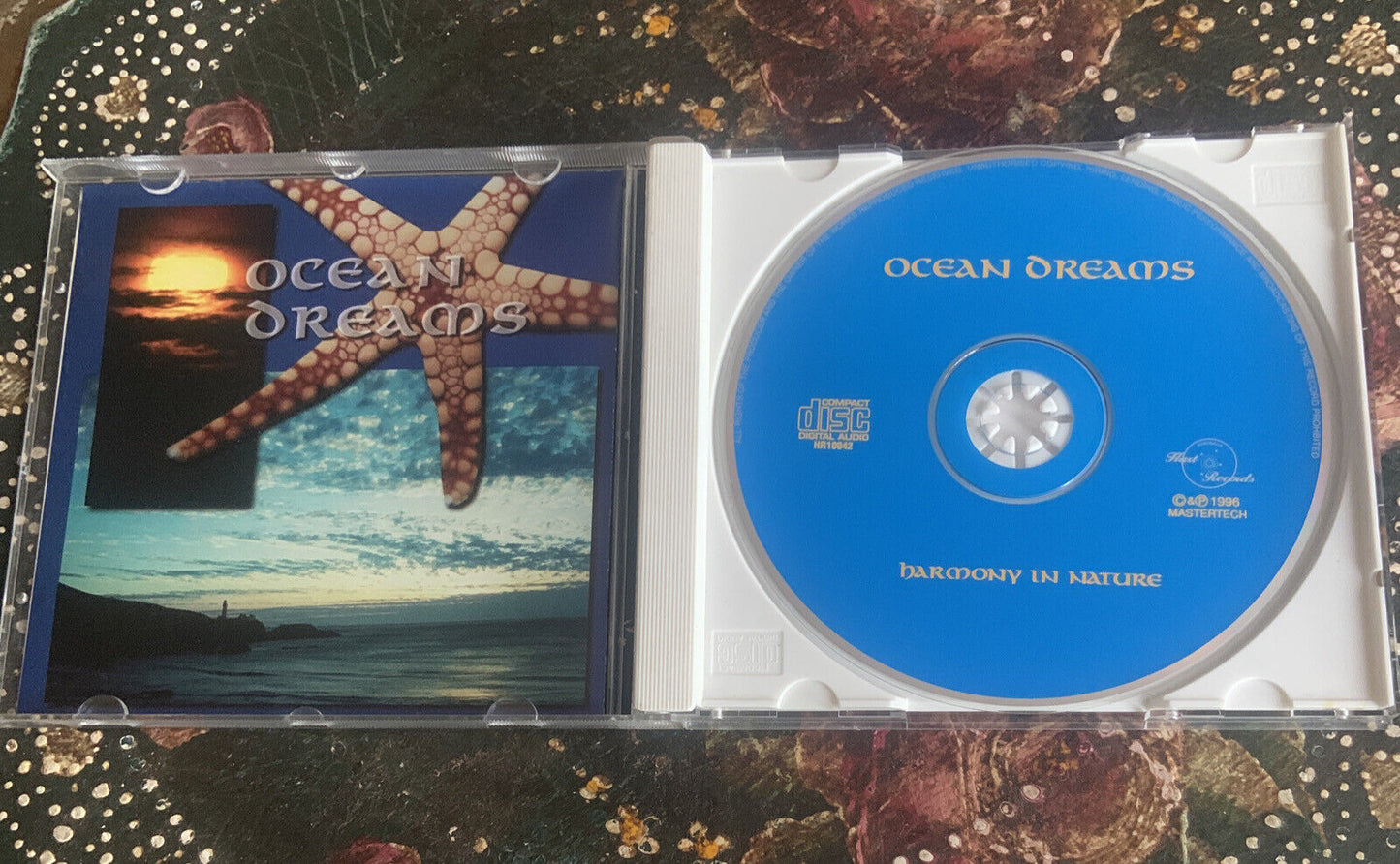 CD OCEAN DREAMS Chris Buckman Harmony in Nature Audio Music Relax Cleaned Disc