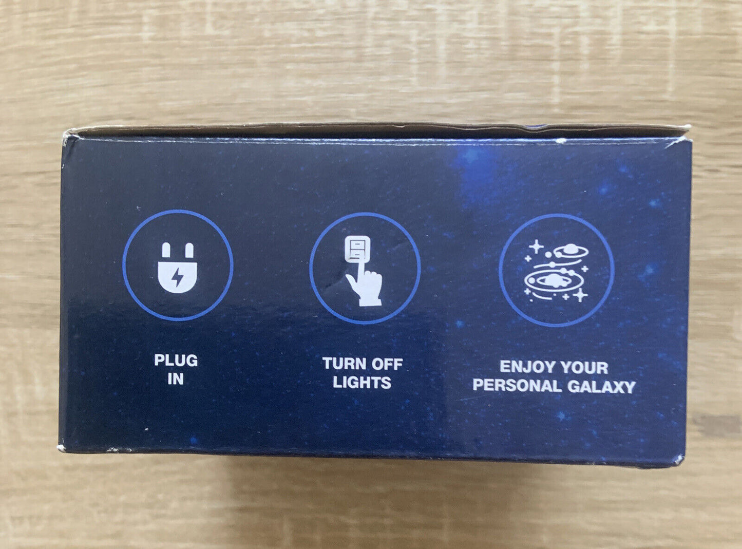 New STARRY LIGHTS LED Projector Galaxy 3 In1 3D Ocean Stars Night Sky Party Lamp
