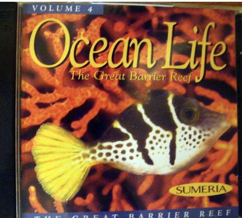 PC CD Rom SUMEA Ocean Life The Great Barrier Reef 2 Disc Set