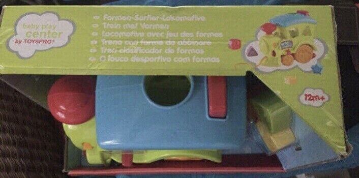 Toy Train New TOYSPRO Baby Play Centre Shape Sorting 12m+ Push Pull Block