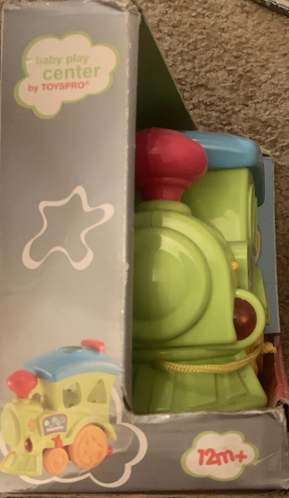 Toy Train New TOYSPRO Baby Play Centre Shape Sorting 12m+ Push Pull Block