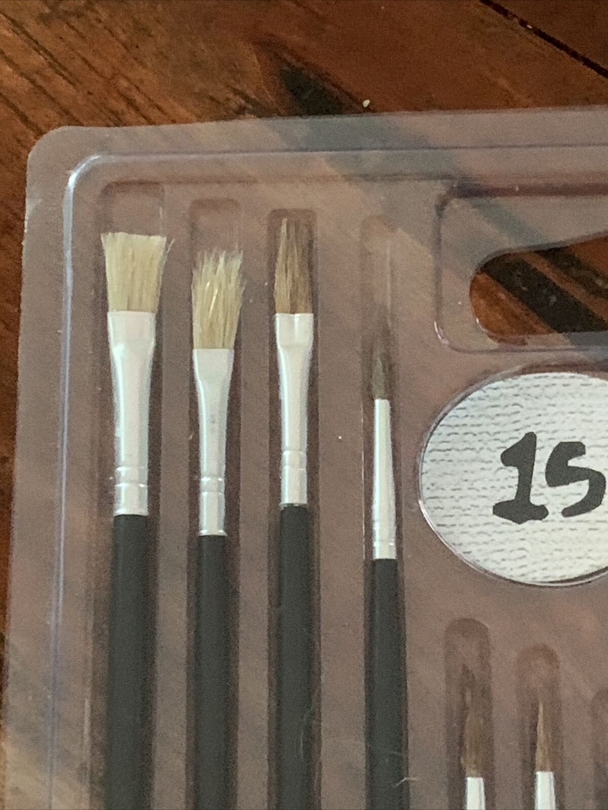 ProPaint 15pc Artist paint brushes in Round liner flat spot Etc NEW
