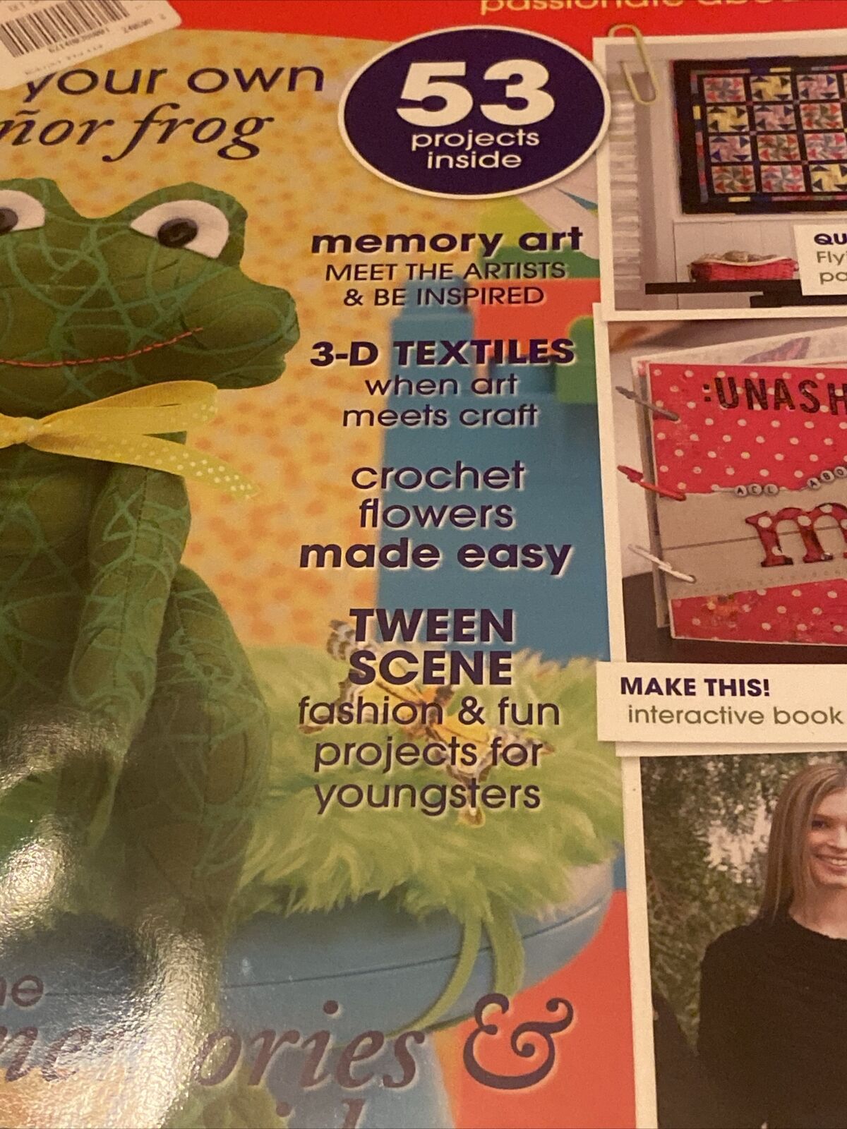 PB Get Creative Magazine Passionate About Crafts July 2008 Vol 4 Issue 9 NEW