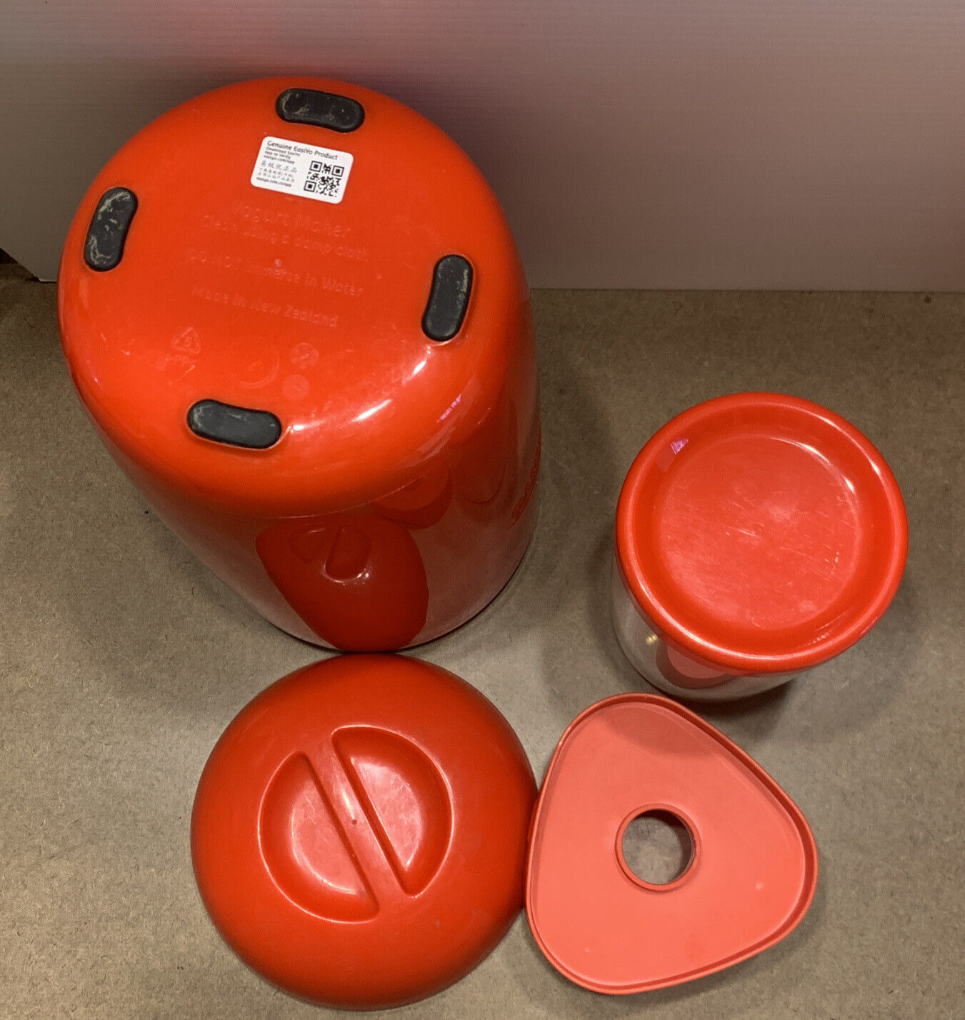 RED EASIYO YOGURT MAKER New Zealand Yoghurt Instructions Online Complete