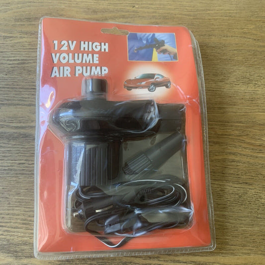AIR PUMP Universal 12V/240V  High Volume Sealed FOR Air Mattress Car Charger NEW