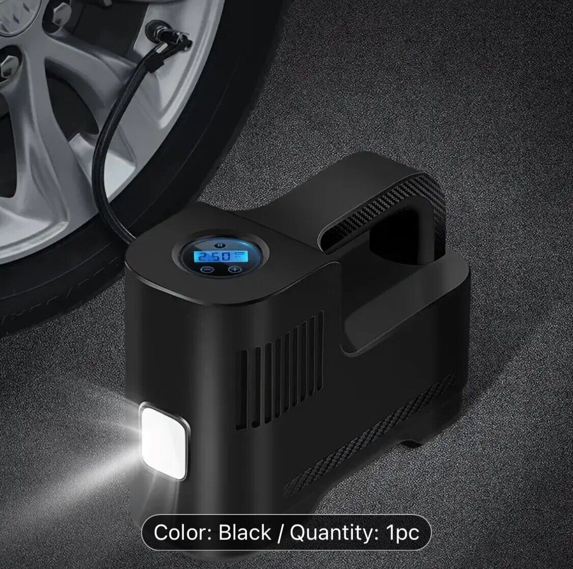 SUITU 12V Air Compressor Pump Fast Inflation Booster Pump Auto-Off Car Motorbike
