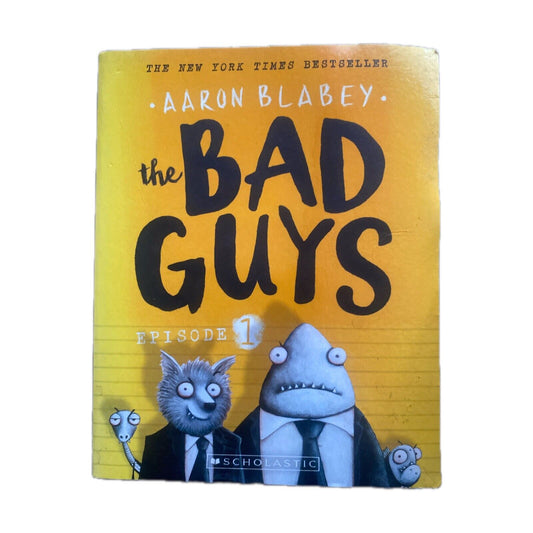 THE BAD GUYS Episode 1 By Aaron Blabey 2015 Animation 137 Pg PB Comic Book