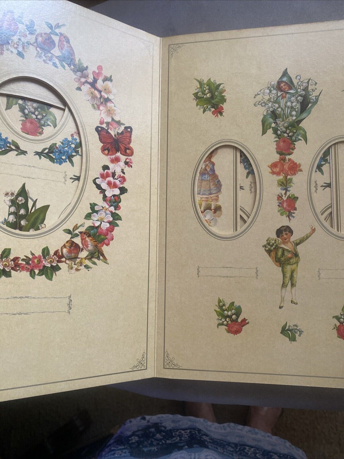 VICTORIAN Photograph Album 1996 Joanna Lorenz  Roses Annes Publishing NEW HC