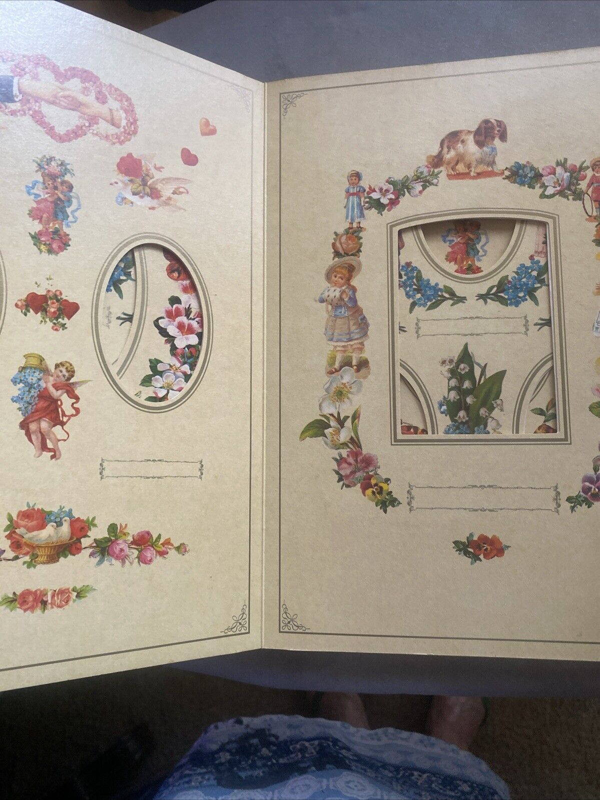 VICTORIAN Photograph Album 1996 Joanna Lorenz  Roses Annes Publishing NEW HC