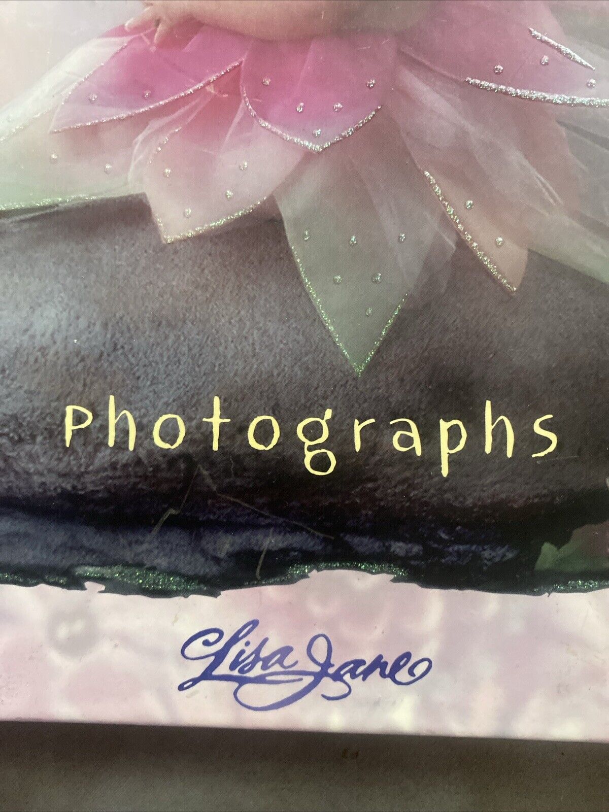 My Little Friends Lisa Jane Photographs Vintage Fairiy Photo Album Ribbon 2005