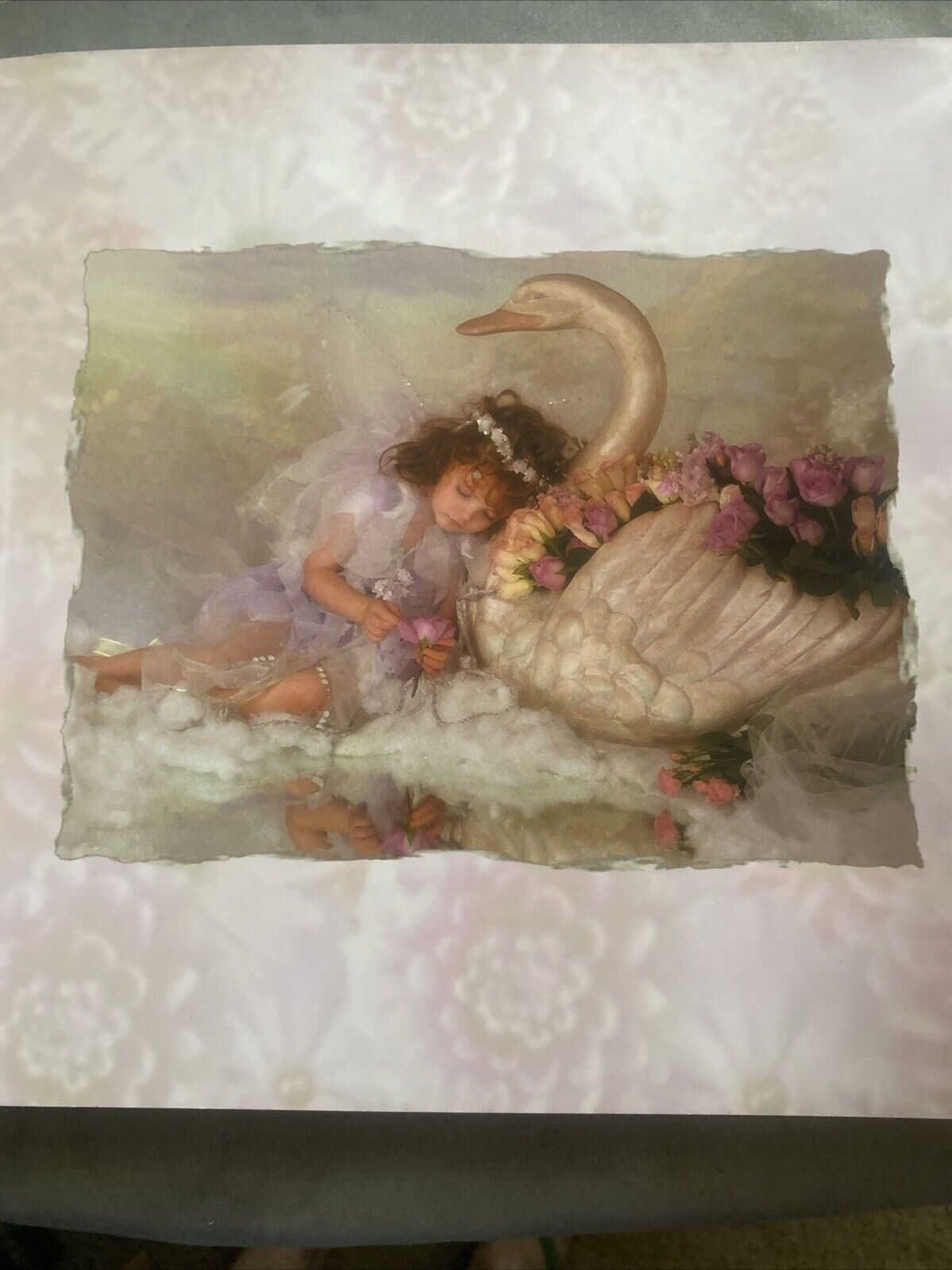 My Little Friends Lisa Jane Photographs Vintage Fairiy Photo Album Ribbon 2005