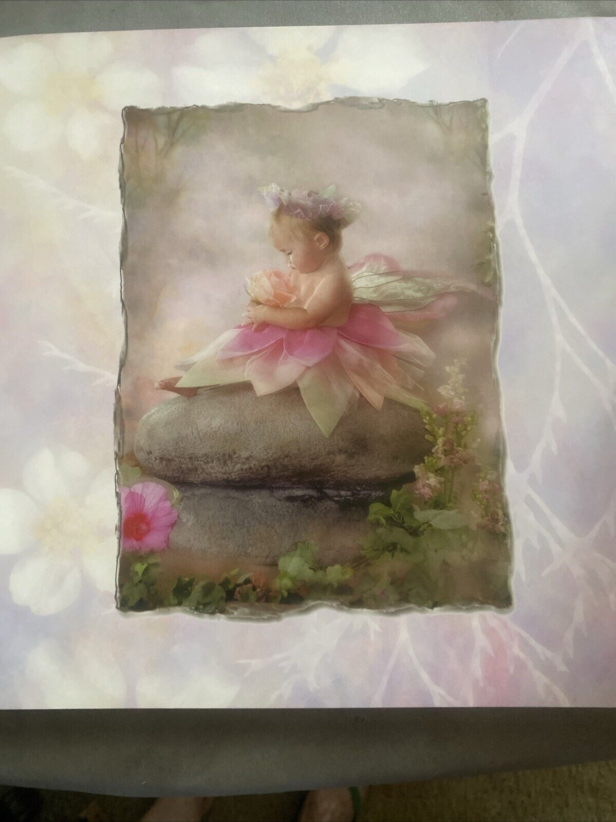 My Little Friends Lisa Jane Photographs Vintage Fairiy Photo Album Ribbon 2005