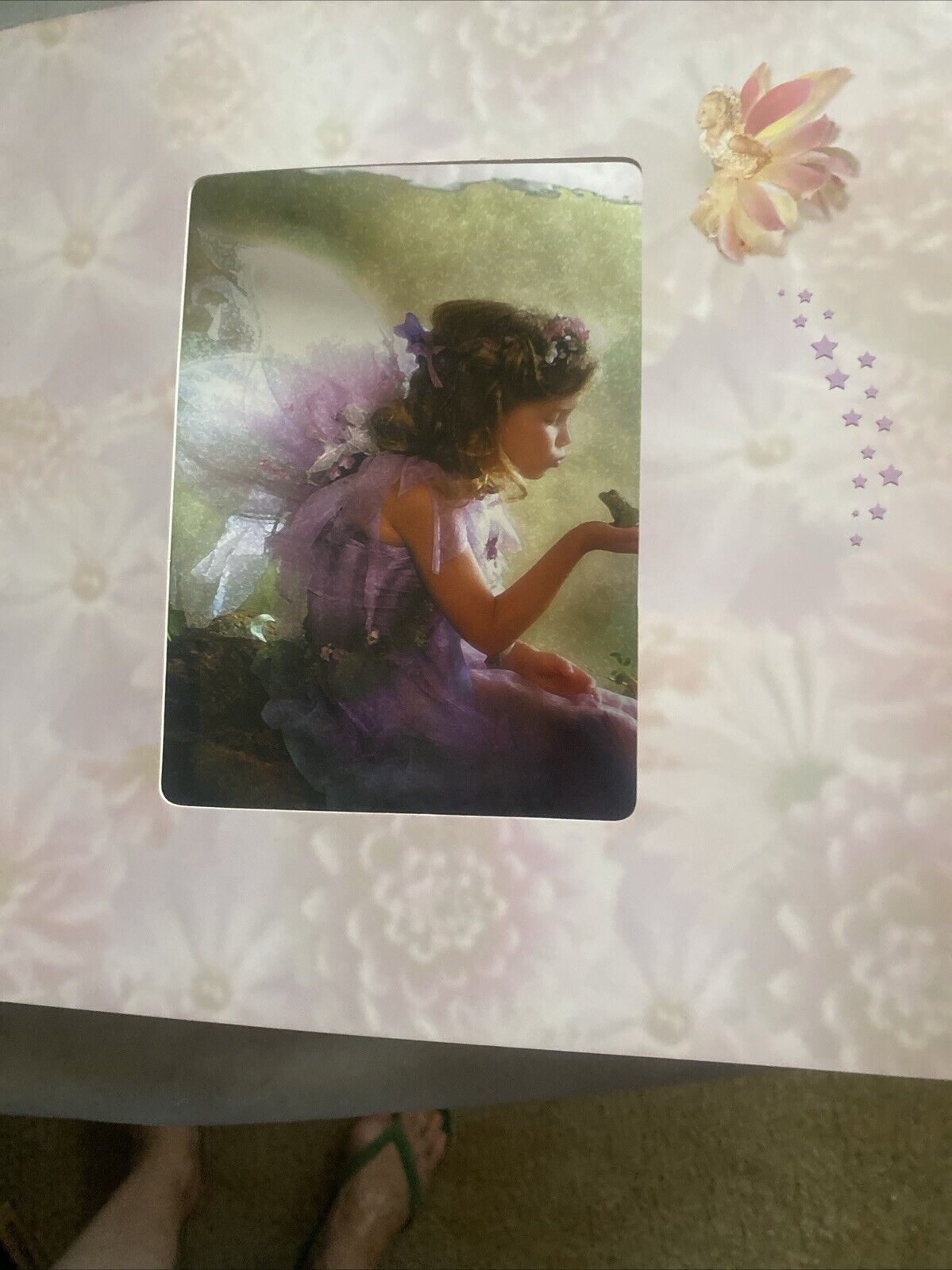 My Little Friends Lisa Jane Photographs Vintage Fairiy Photo Album Ribbon 2005