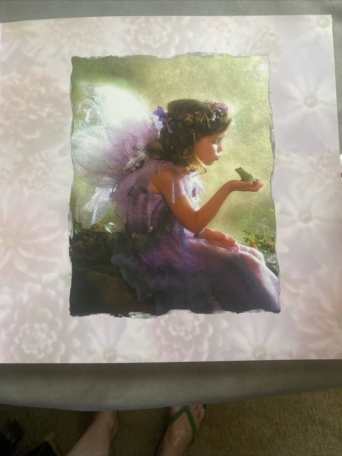 My Little Friends Lisa Jane Photographs Vintage Fairiy Photo Album Ribbon 2005