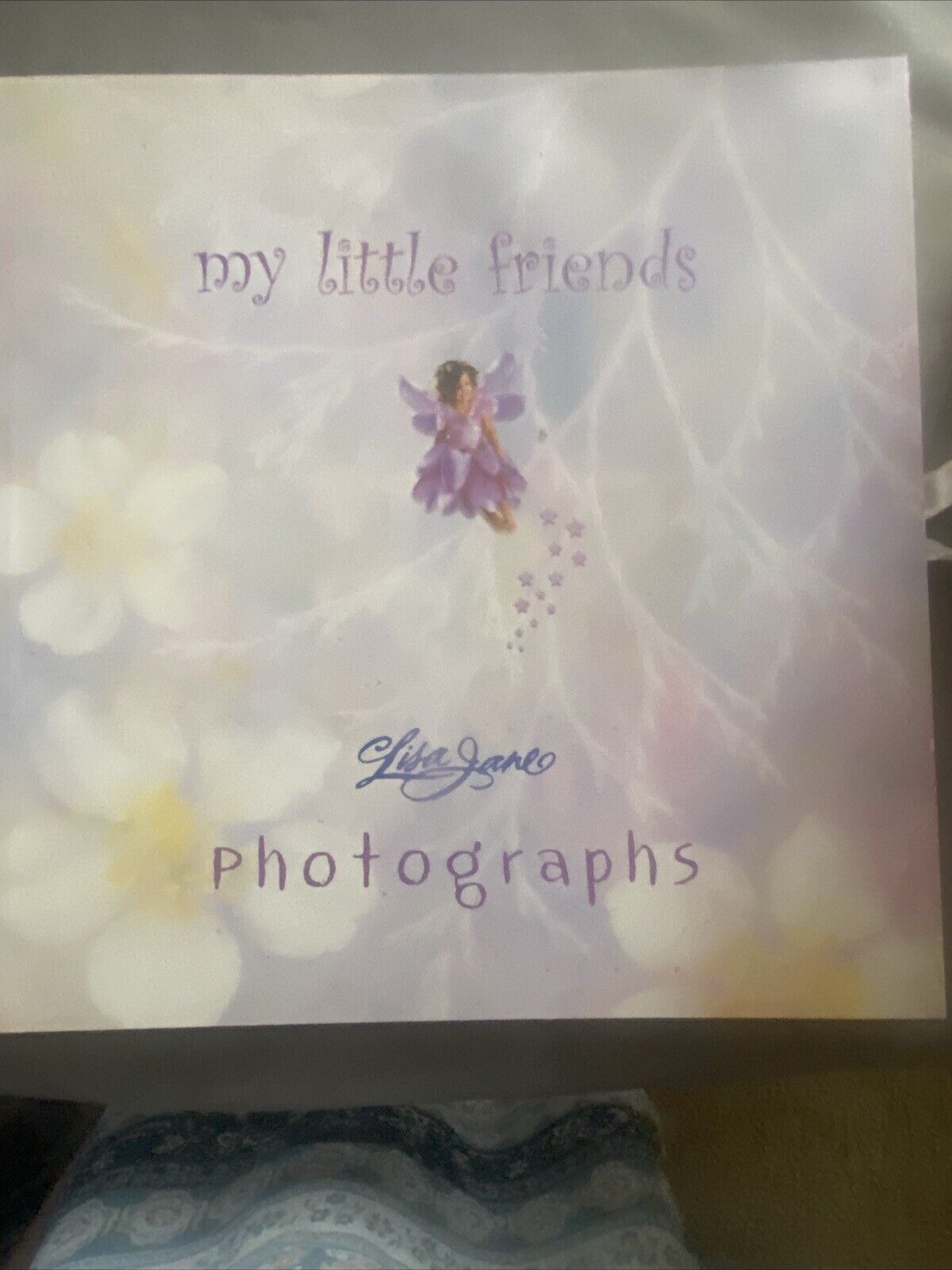 My Little Friends Lisa Jane Photographs Vintage Fairiy Photo Album Ribbon 2005