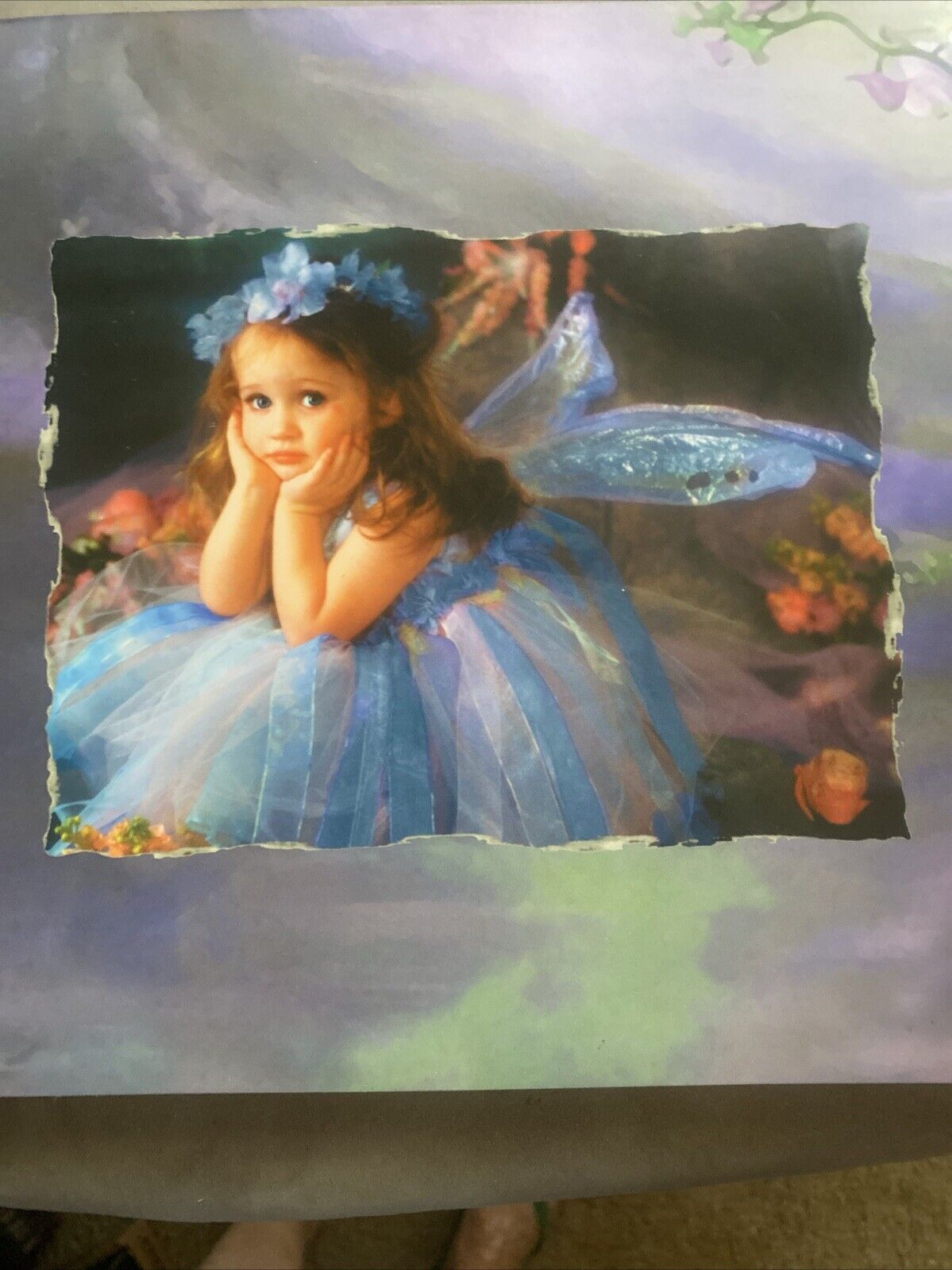 My Little Friends Lisa Jane Photographs Vintage Fairiy Photo Album Ribbon 2005