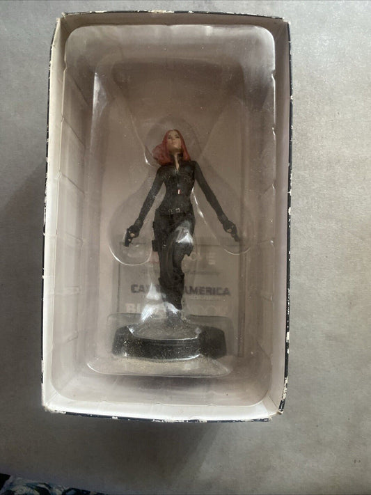 Eaglemoss Black Widow Marvel Movie Collection Captain America Action Figure  Box