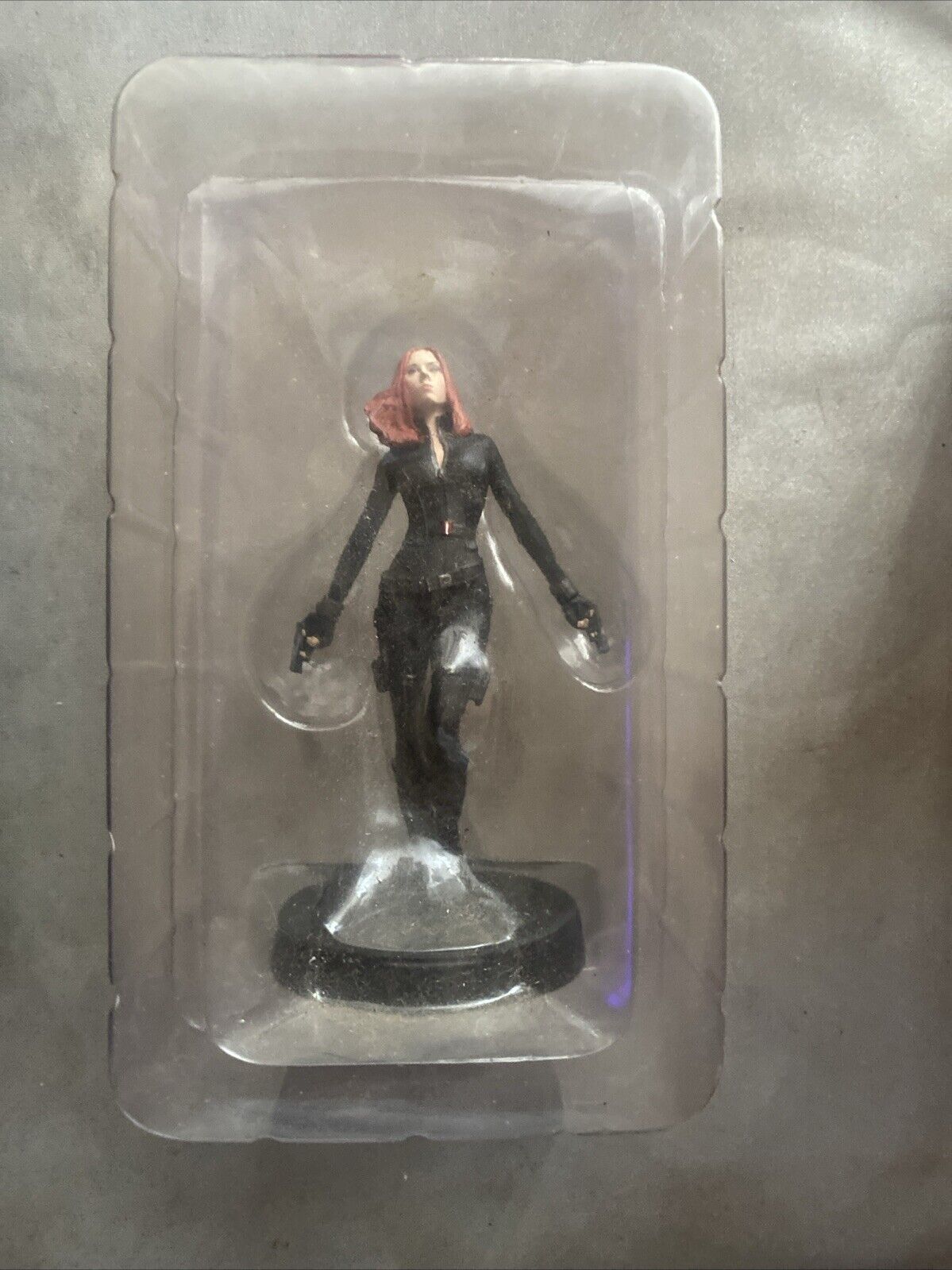 Eaglemoss Black Widow Marvel Movie Collection Captain America Action Figure  Box