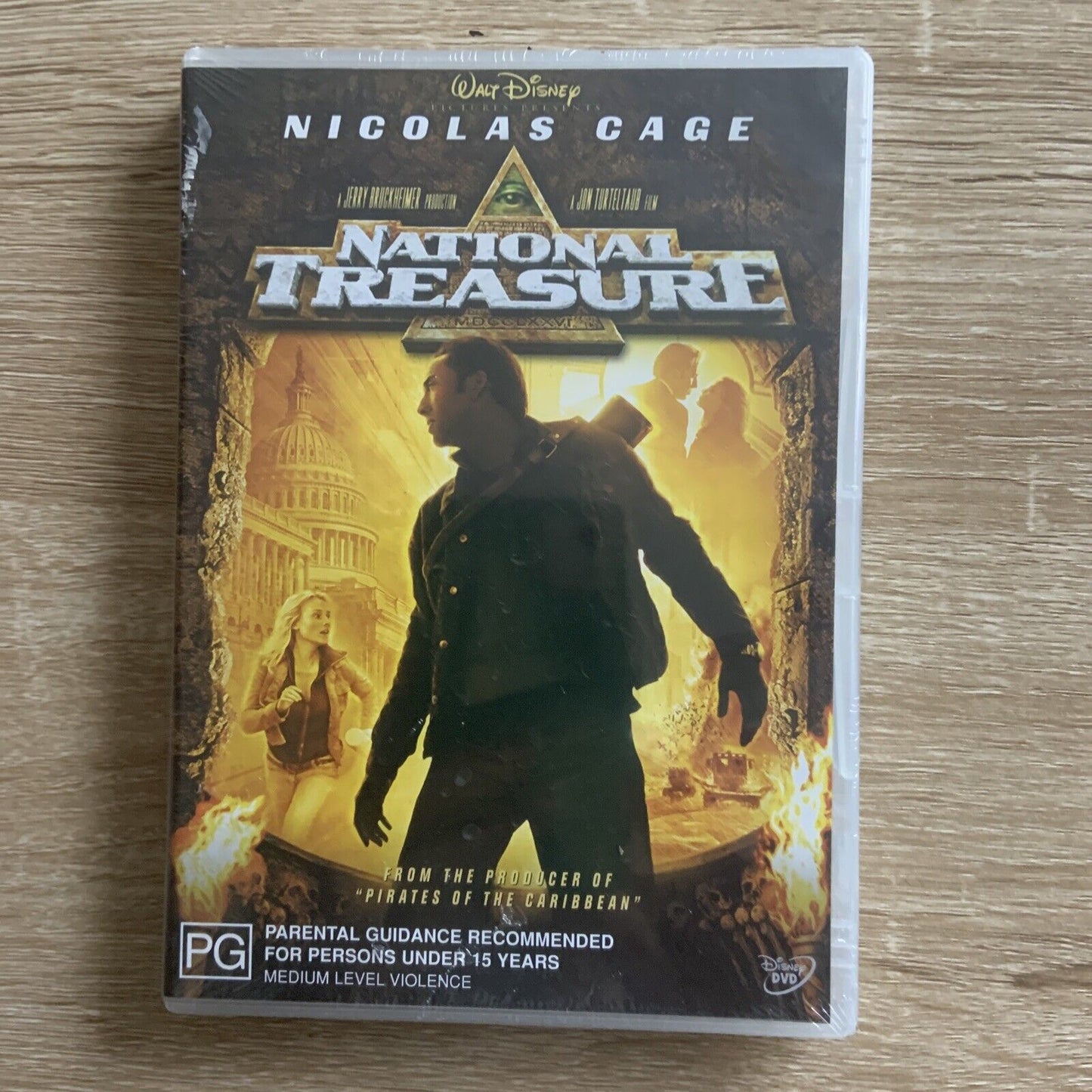DVD National Treasure Movie Nicholas Cage  Action Special Features Sealed NEW