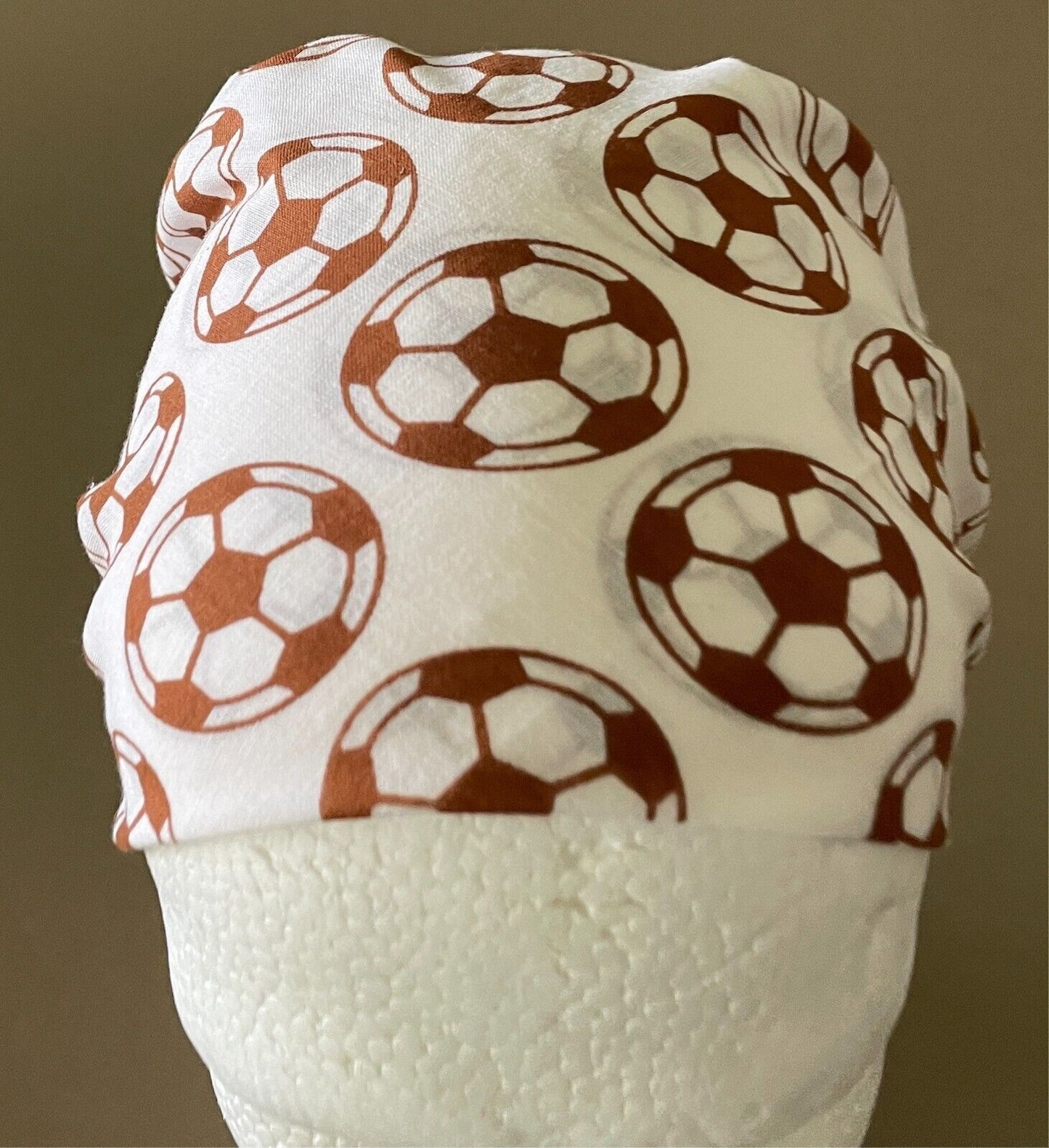 FC ST PAULI 1910 BBandana rown and White Print Square Soccer Football Unisex
