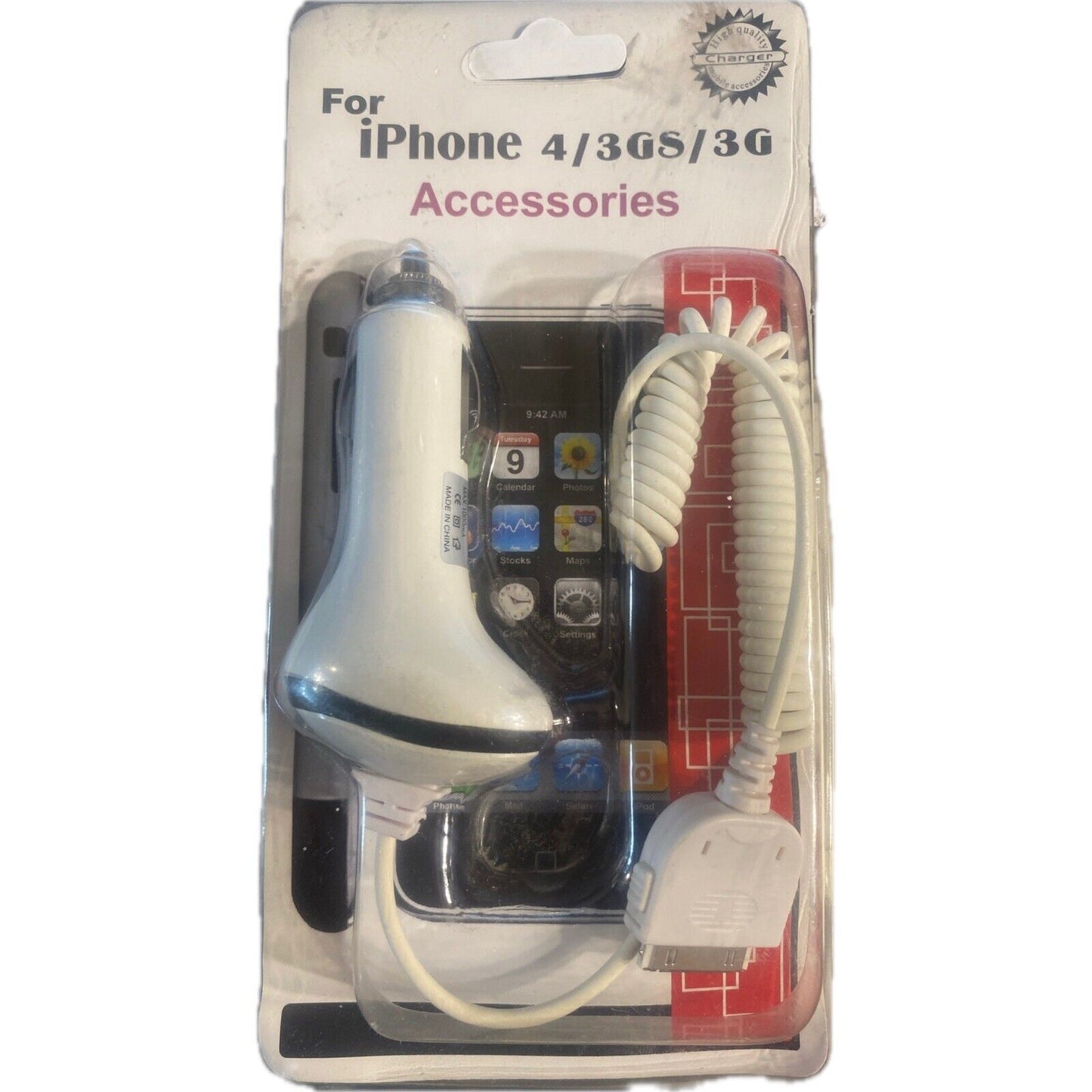 Car Charger Cigarette Lighter For Apple IPhone 4 3GS 3G  iPod iTouch Classic USB