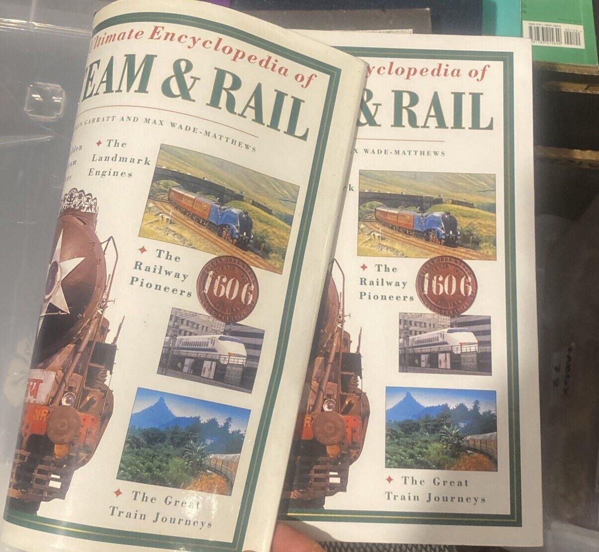 The Ultimate Encyclopedia Of STEAM & RAIL Trains Locomotives Colin Garratt HC DJ